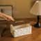 Ripple Minimalist Tissue Box With Solid Wooden Lid 5