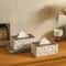 Ripple Minimalist Tissue Box With Solid Wooden Lid 6