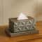 Ripple Minimalist Tissue Box With Solid Wooden Lid 8