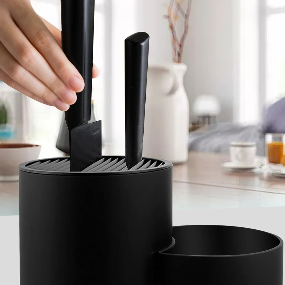 MultiFunction Universal Knife Block And Utensil Organizer 3