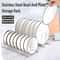 Stainless Steel Desktop Dish Drying And Storage Rack 4