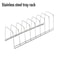 Stainless Steel Desktop Dish Drying And Storage Rack 7