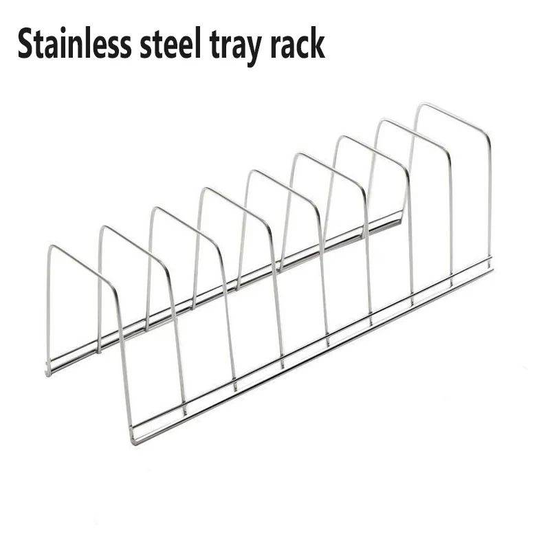 Stainless Steel Desktop Dish Drying And Storage Rack 7
