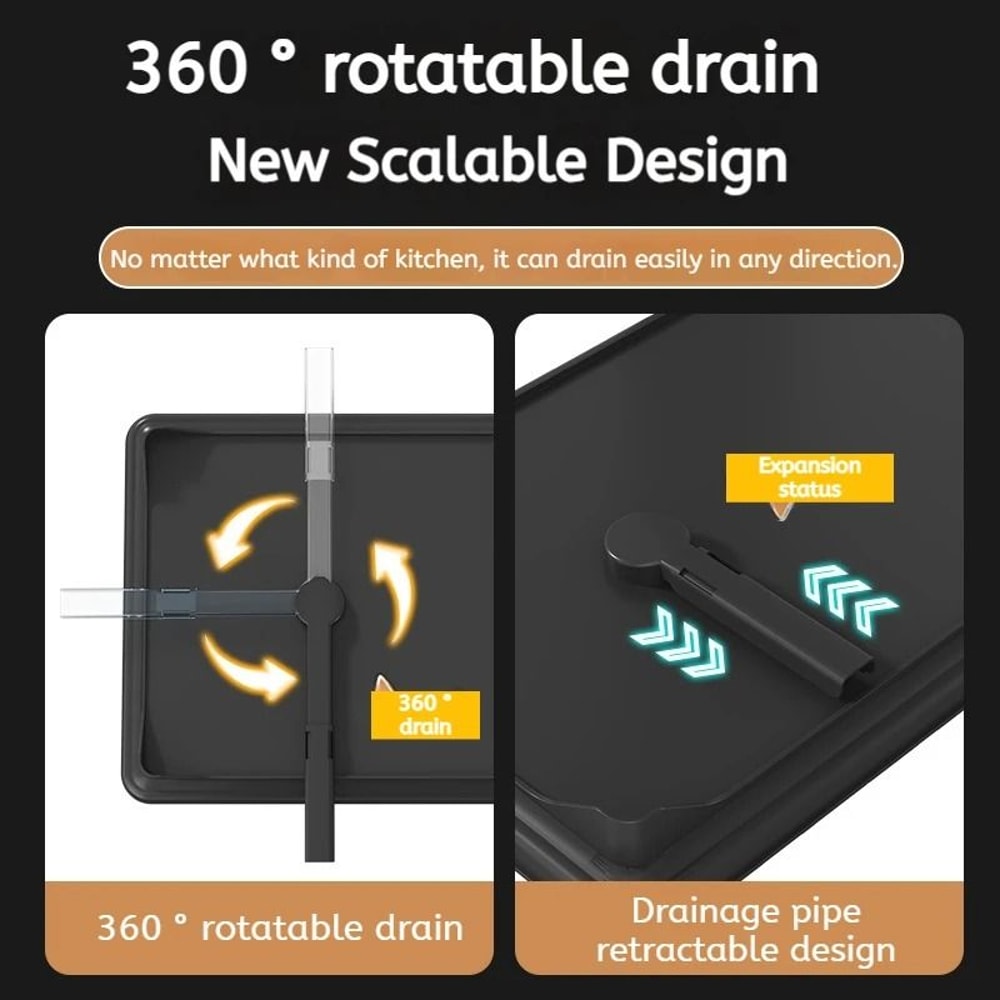 Adjustable Stainless Steel OverSink Dish Drying Rack 3