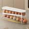 Double Layer Automatic Rolling Egg Storage Container 2