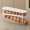Double Layer Automatic Rolling Egg Storage Container 2