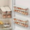 Double Layer Automatic Rolling Egg Storage Container 5