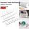 Stainless Steel Compact Dish Drying Rack And Countertop Organizer 1