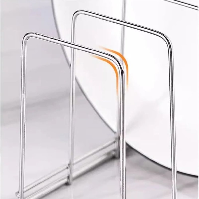 Stainless Steel Compact Dish Drying Rack And Countertop Organizer 4