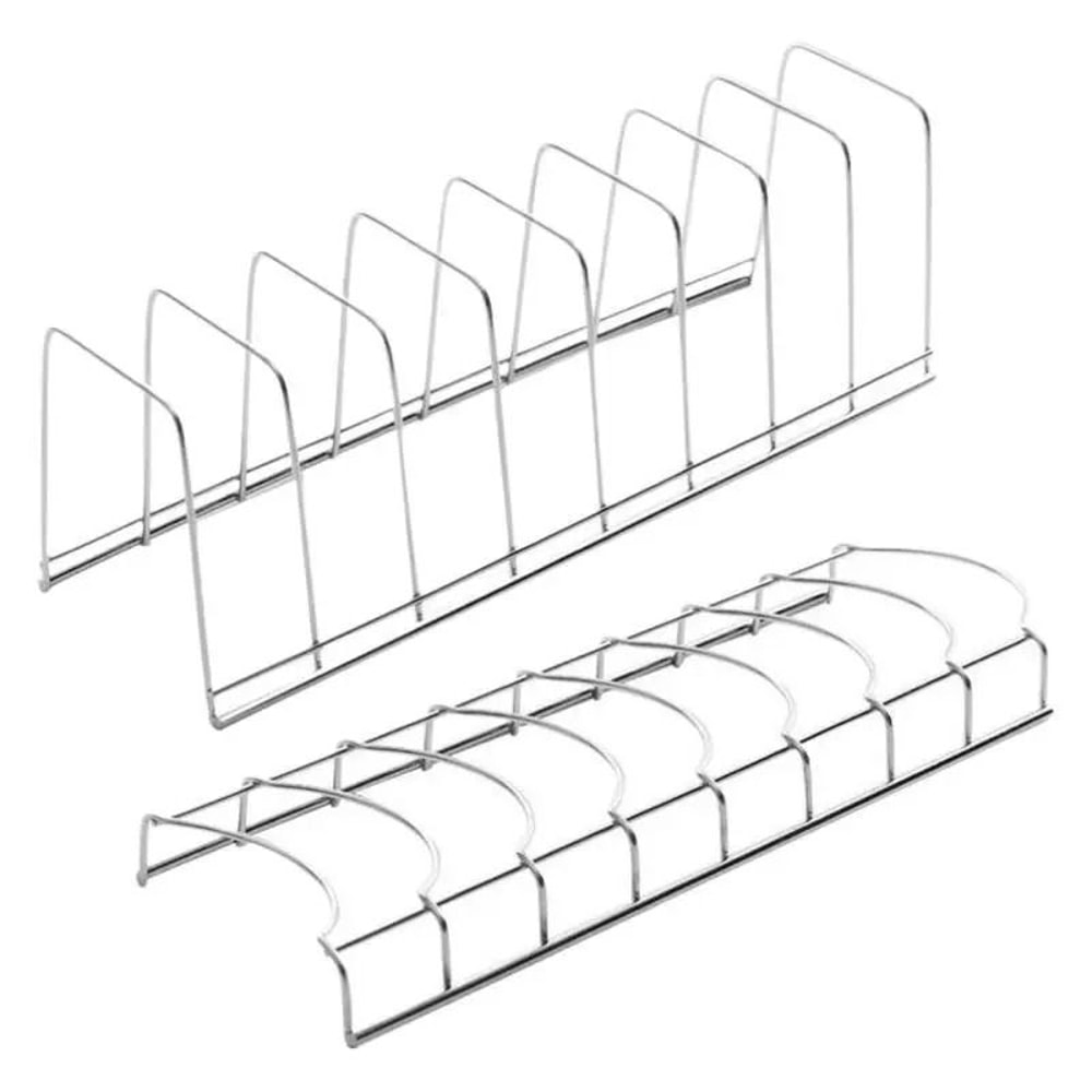 Stainless Steel Compact Dish Drying Rack And Countertop Organizer 6