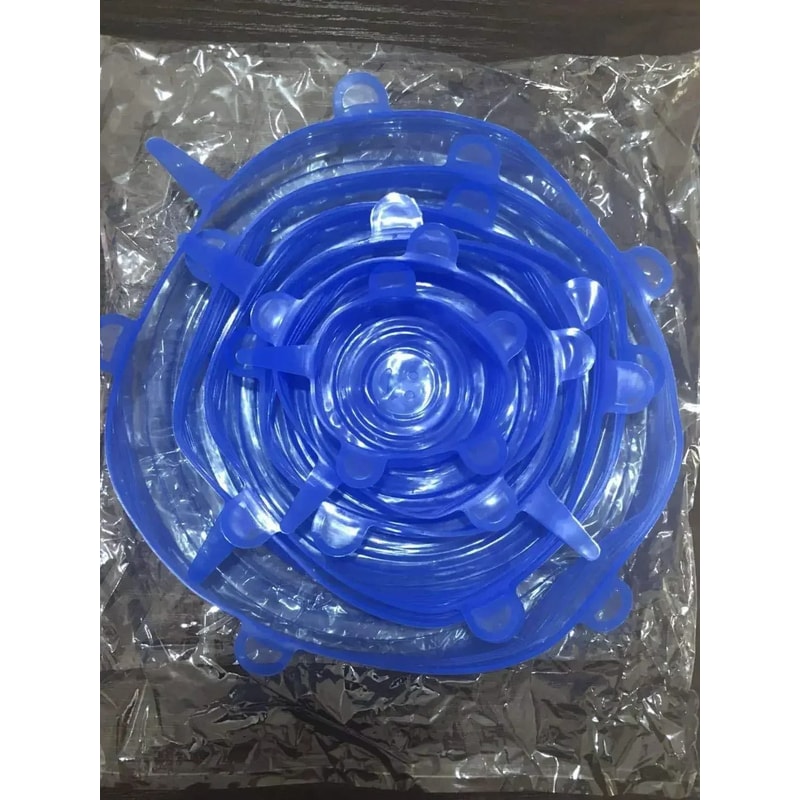 Universal Silicone Stretch Lid Set For Food Preservation 9