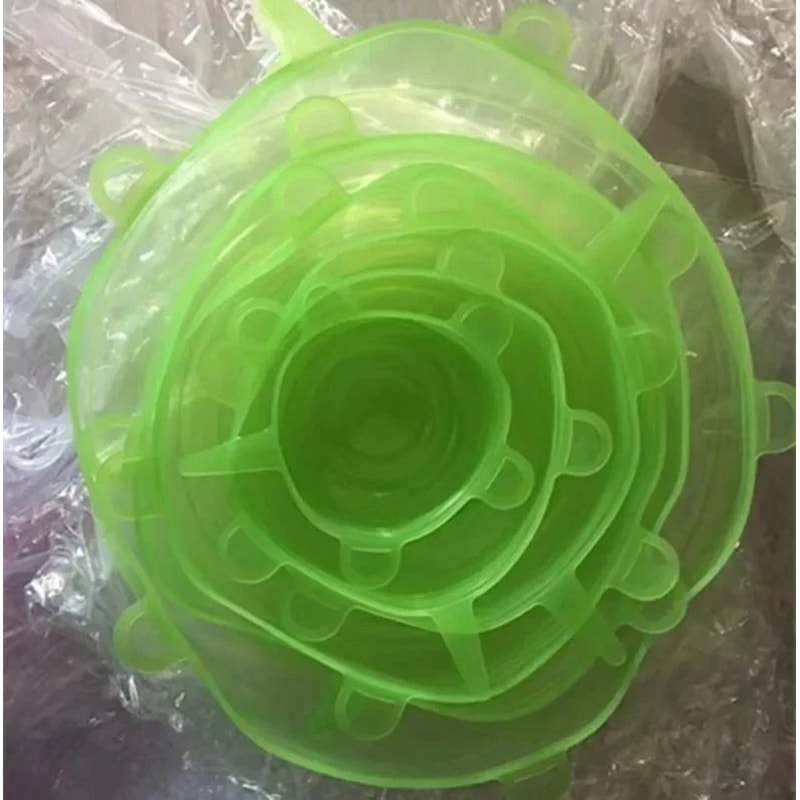 Universal Silicone Stretch Lid Set For Food Preservation 11