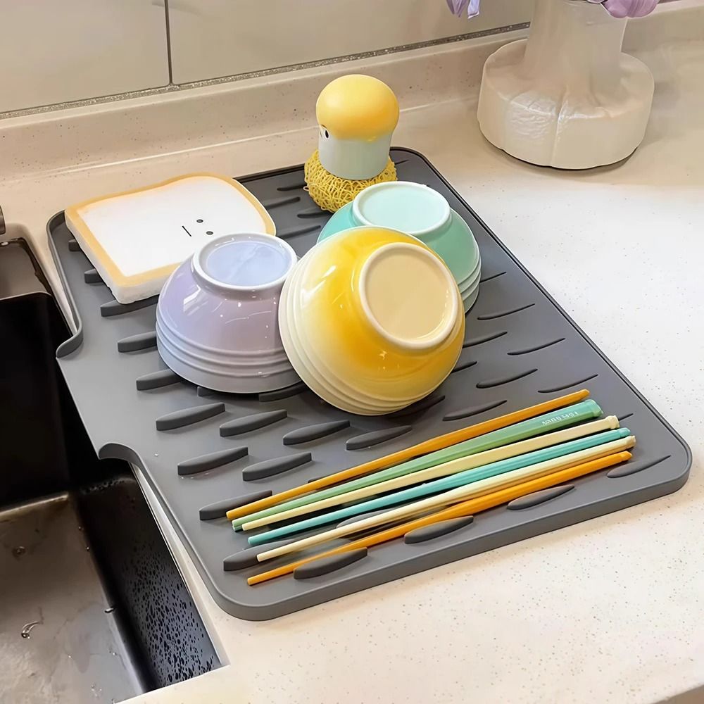 Silicone NonSlip Sink Drainage And Heat Insulation Mat 0