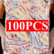 Universal Elastic Food Covers 100 Piece Disposable Set 6
