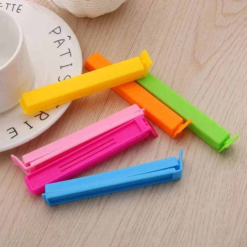 Portable Universal Snack And Food Bag Sealing Clips 4