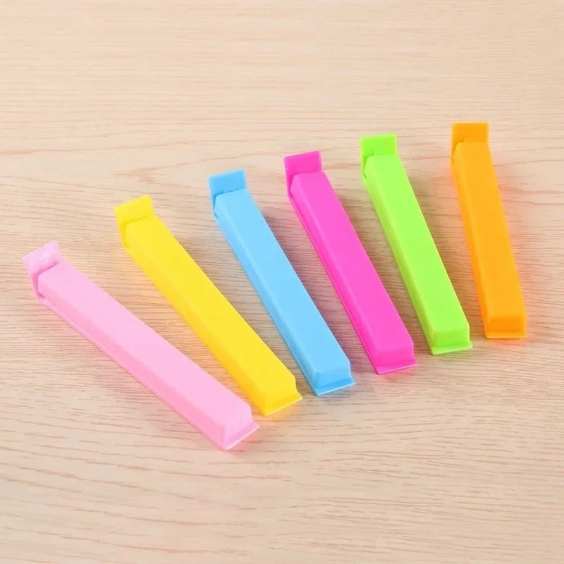 Portable Universal Snack And Food Bag Sealing Clips 5