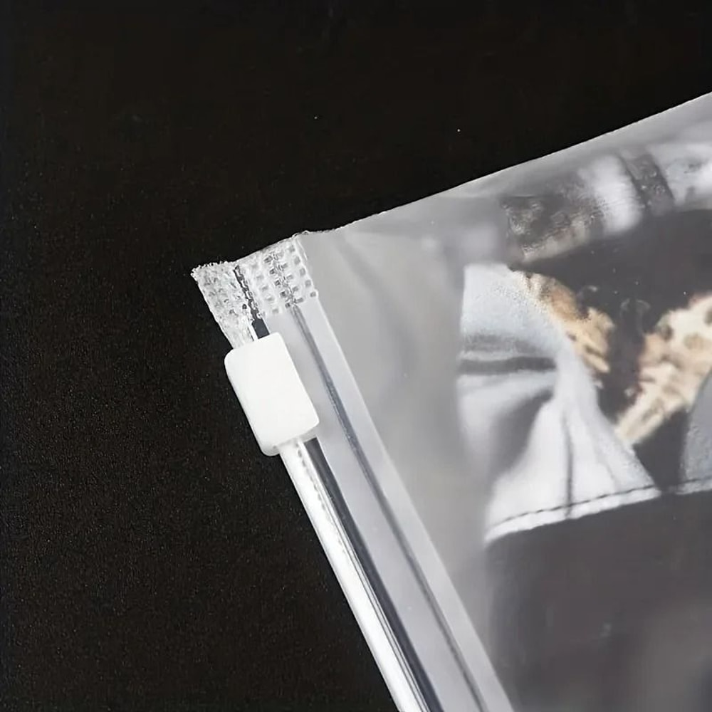 MultiPurpose Clear Zipper Lock Storage Bags 100 Piece Set 4