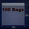 MultiPurpose Clear Zipper Lock Storage Bags 100 Piece Set 5