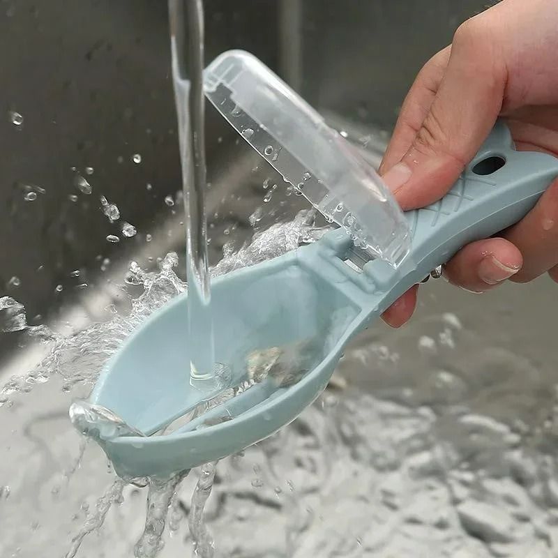 Fish Scale Scraper With Integrated Mess Guard 5