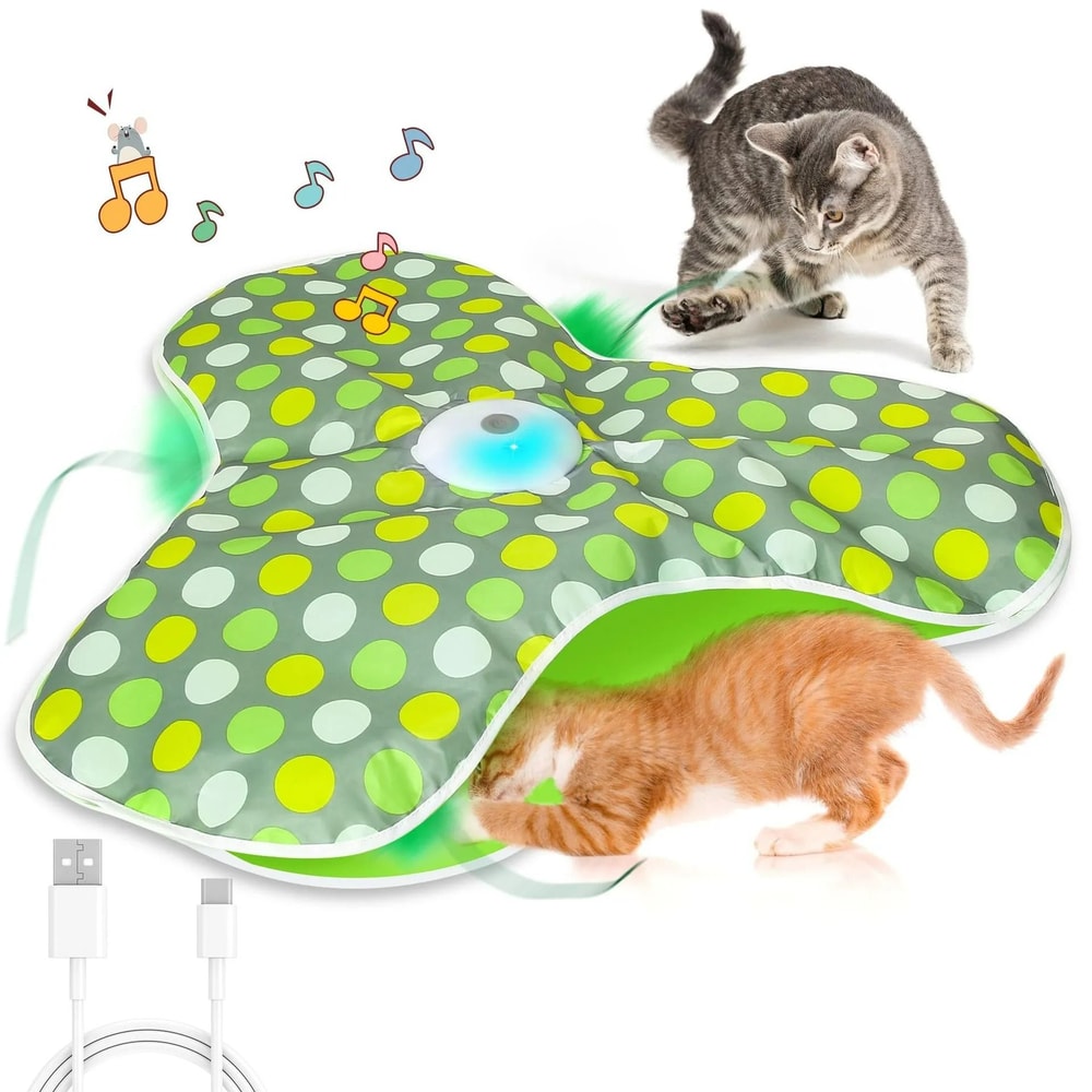 Interactive Smart HideandSeek Cat Toy With Motion Sensors 8