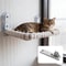 Elevated Panoramic Cat Window Hammock And Perch 2