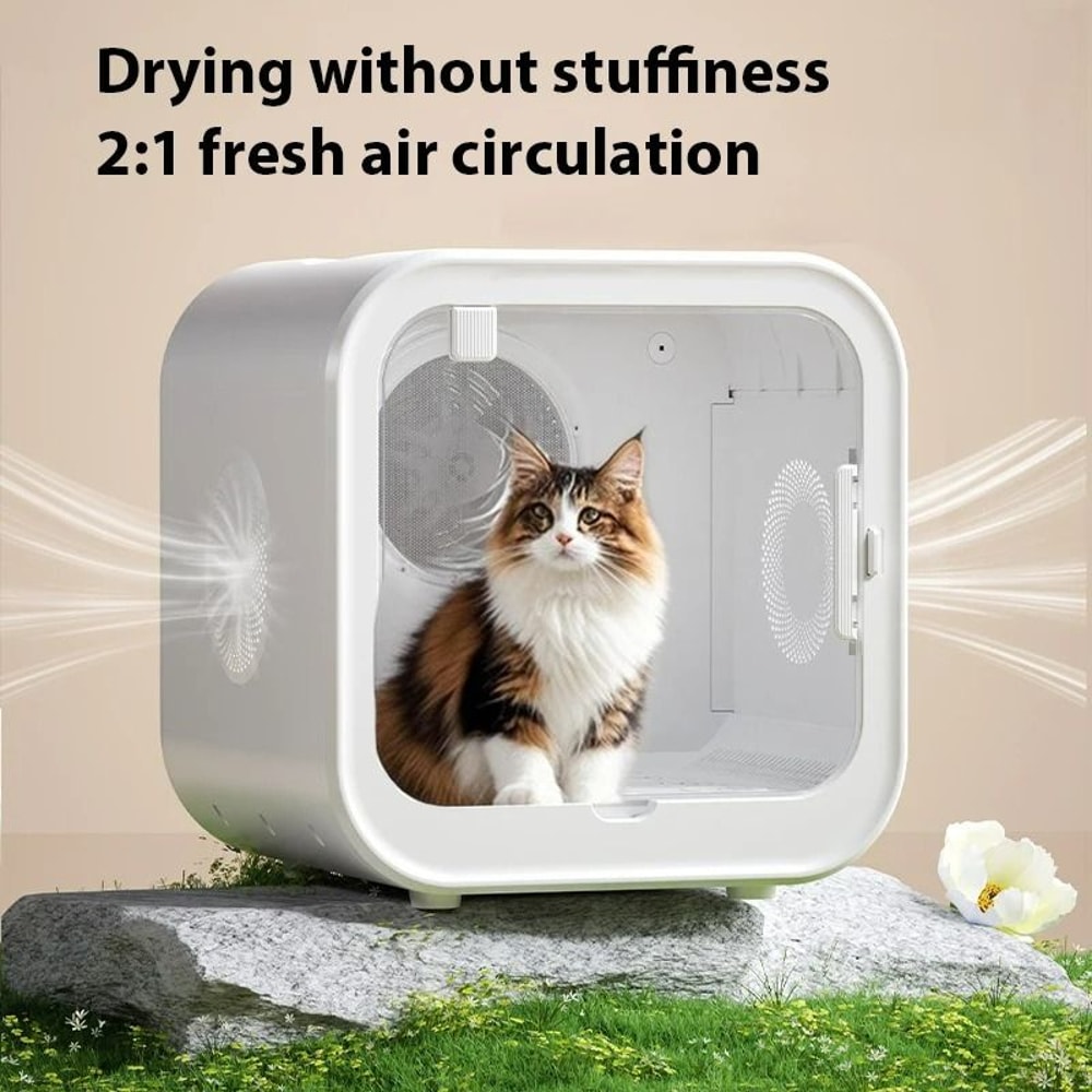 UltraQuiet Pet Drying Box And Grooming Sanctuary 2