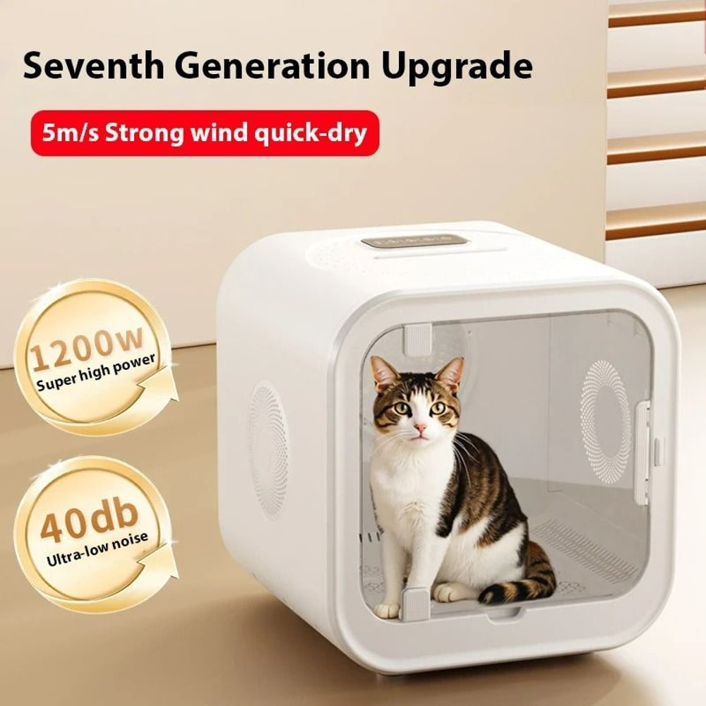 UltraQuiet Pet Drying Box And Grooming Sanctuary 3