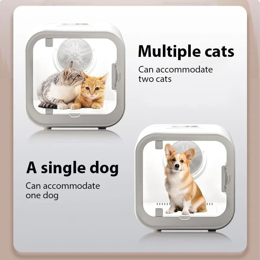 UltraQuiet Pet Drying Box And Grooming Sanctuary 5