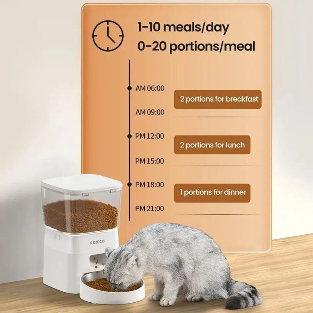 2L Smart WiFi Automatic Pet Feeder 4