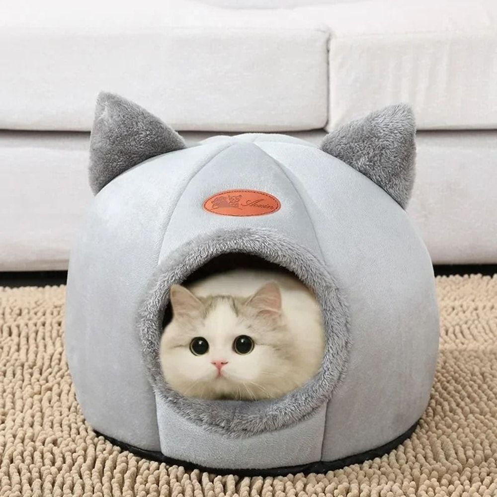 Deep Sleep Winter Comfort Pet Cave And Tent 1