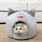 Deep Sleep Winter Comfort Pet Cave And Tent 1