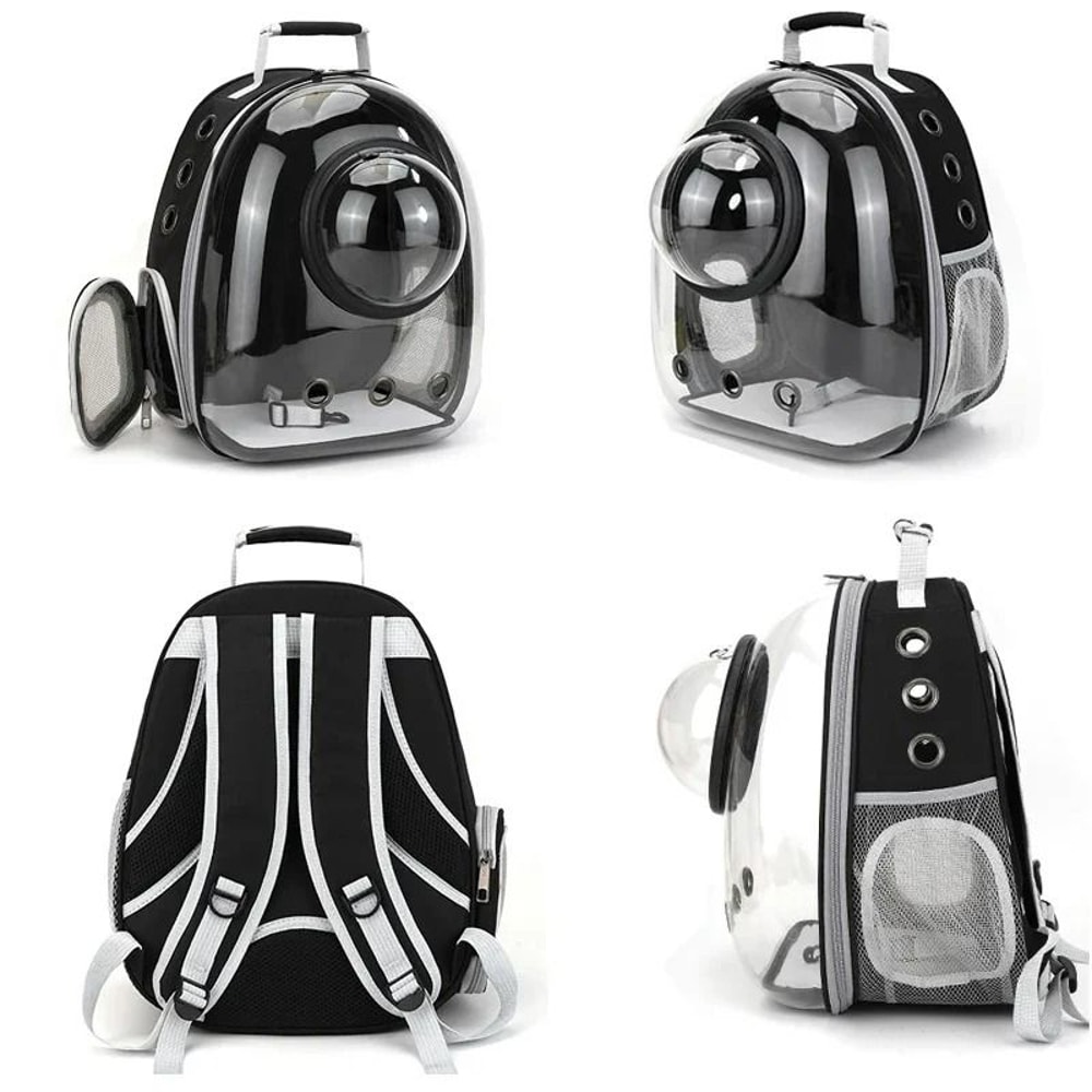Portable Transparent Capsule Pet Travel Backpack 5