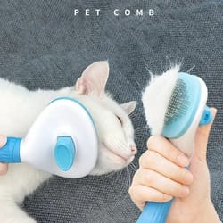 de-shedding pet grooming comb