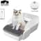 SemiEnclosed Automatic SelfCleaning Litter Box 1