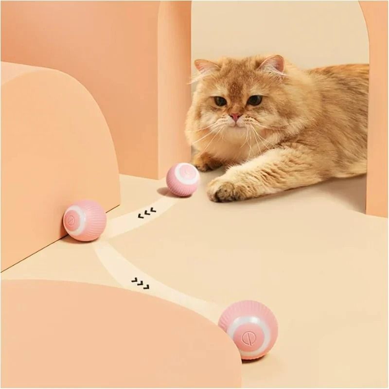 Smart SelfRolling Interactive Cat Ball 2