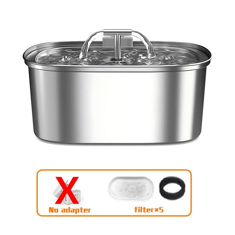 32L Stainless Steel Pet Water Fountain 10