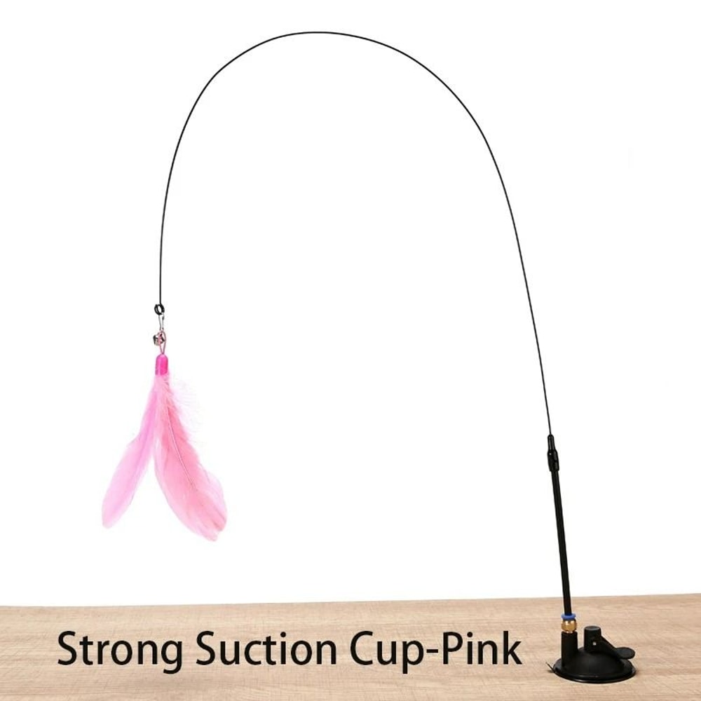 HandsFree Interactive Suction Cup Cat Wand 6