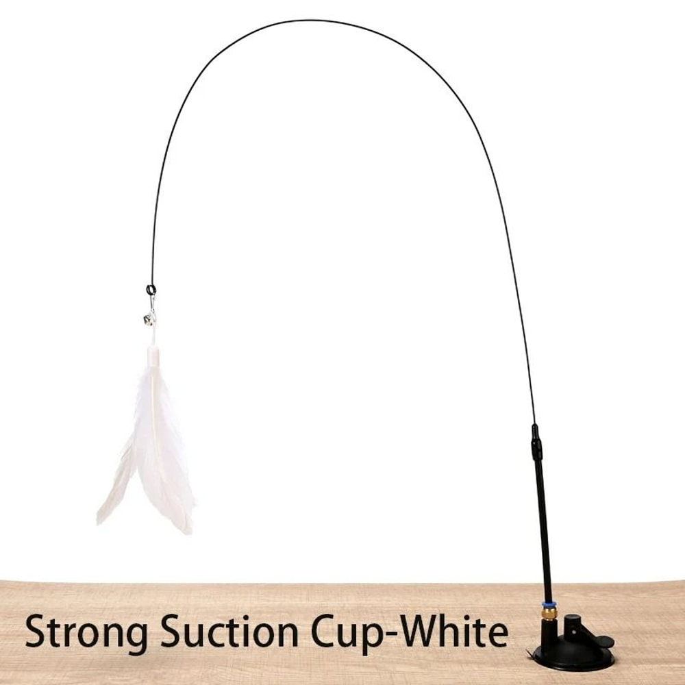 HandsFree Interactive Suction Cup Cat Wand 8