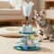 TripleTier Tower Of Tracks Cat Toy 0