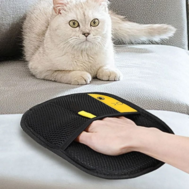 Elite Silicone DeShedding Massage Gloves 3