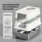 Stainless Steel Cat Litter Box With Privacy Flip Cover 2