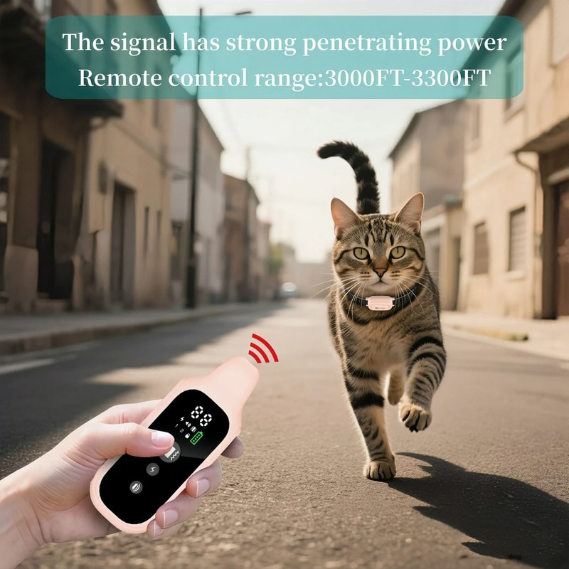 Remote Pet Training Communication Collar 4