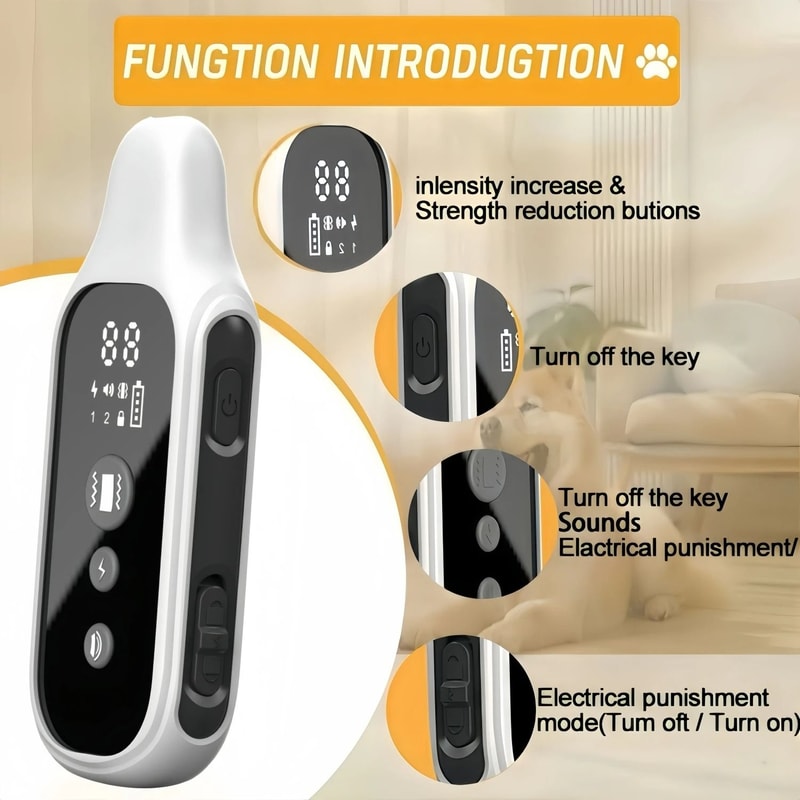 Remote Pet Training Communication Collar 5