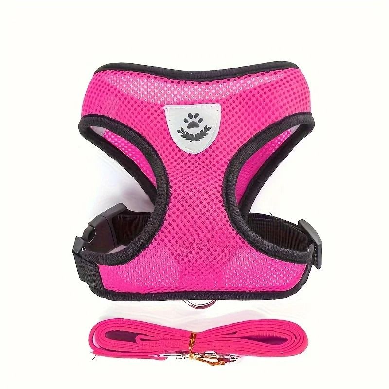 EscapeProof Breathable Mesh Cat Harness Leash Set 9
