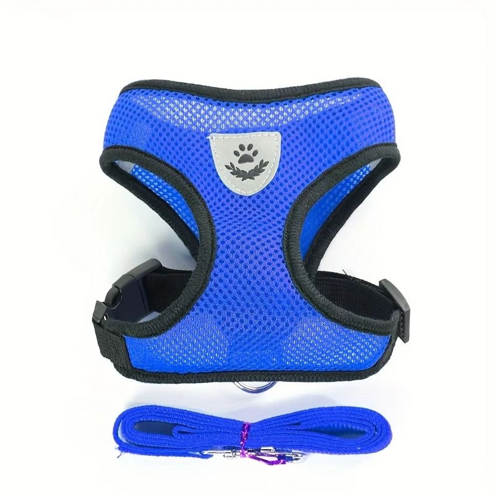 EscapeProof Breathable Mesh Cat Harness Leash Set 12