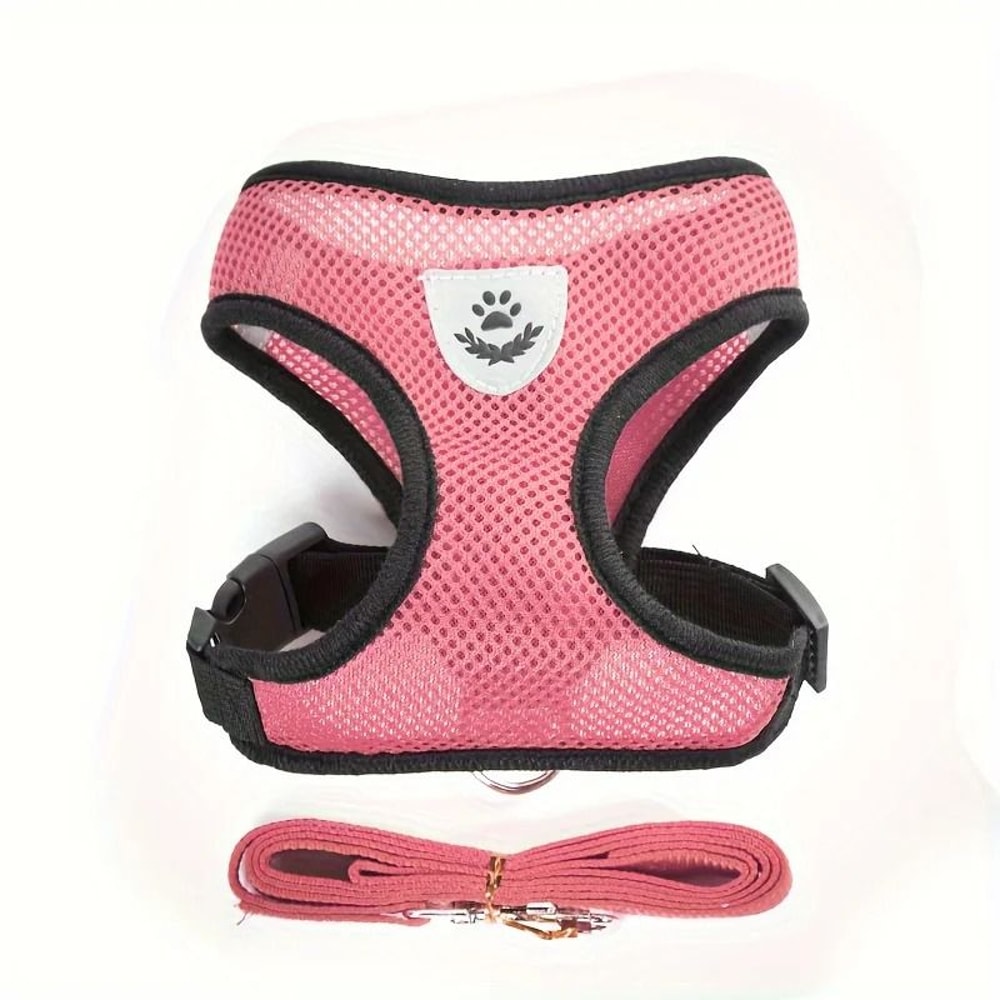 EscapeProof Breathable Mesh Cat Harness Leash Set 13