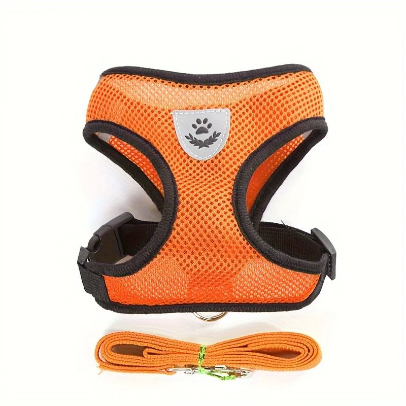 EscapeProof Breathable Mesh Cat Harness Leash Set 14