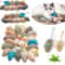 12Piece Rattle Catnip Interactive Mouse Set 0