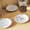 Premium Ceramic Cat Snack Plate With Silicone AntiSlip Pad 1