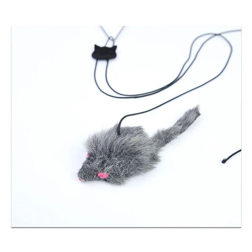 Hanging Door Interactive Plush Mouse Toy 1